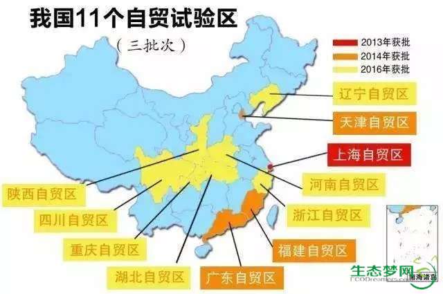 中国新设7个自贸区,这是自贸区要变成开发区的趋势